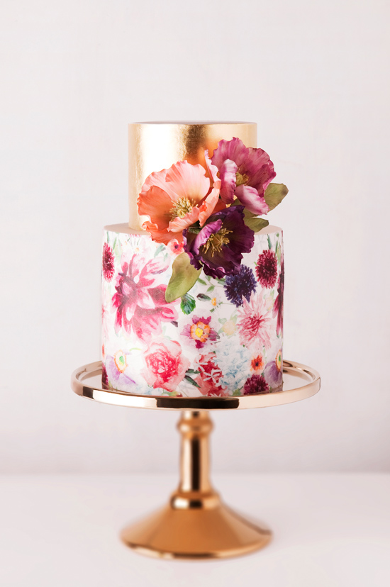 Spring Wedding Cake Cake Ink